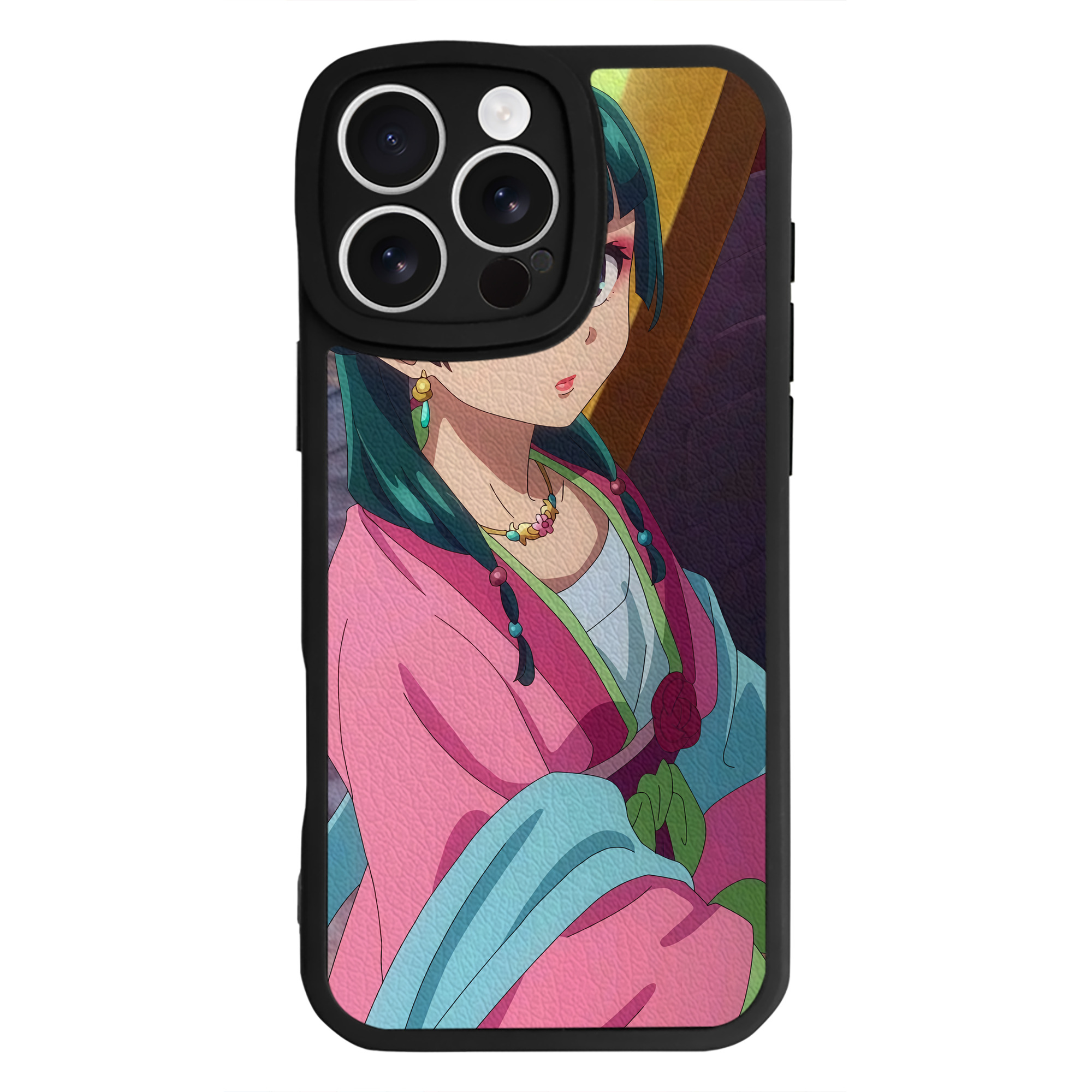 薬屋のひとりごと The Apothecary Diaries 【iPhone 16シリーズ対応】シリコンスマホケース（レザー調） 材質：シリコン